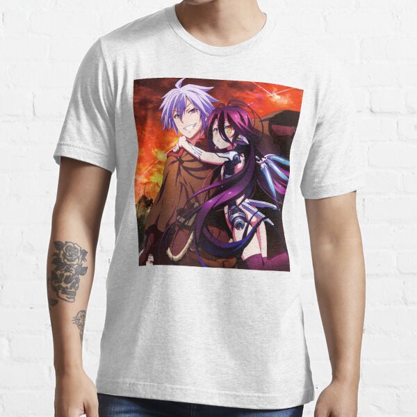 No Game No Life Zero - Schwi & Riku Essential T-Shirt for Sale by  AniSutekka