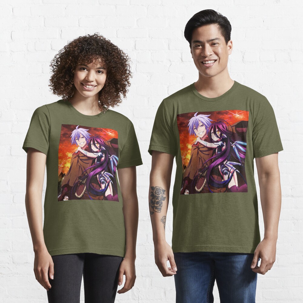 No Game No Life Zero - Schwi & Riku Essential T-Shirt for Sale by  AniSutekka