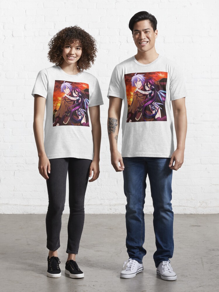 No Game No Life Zero - Schwi & Riku Essential T-Shirt for Sale by  AniSutekka