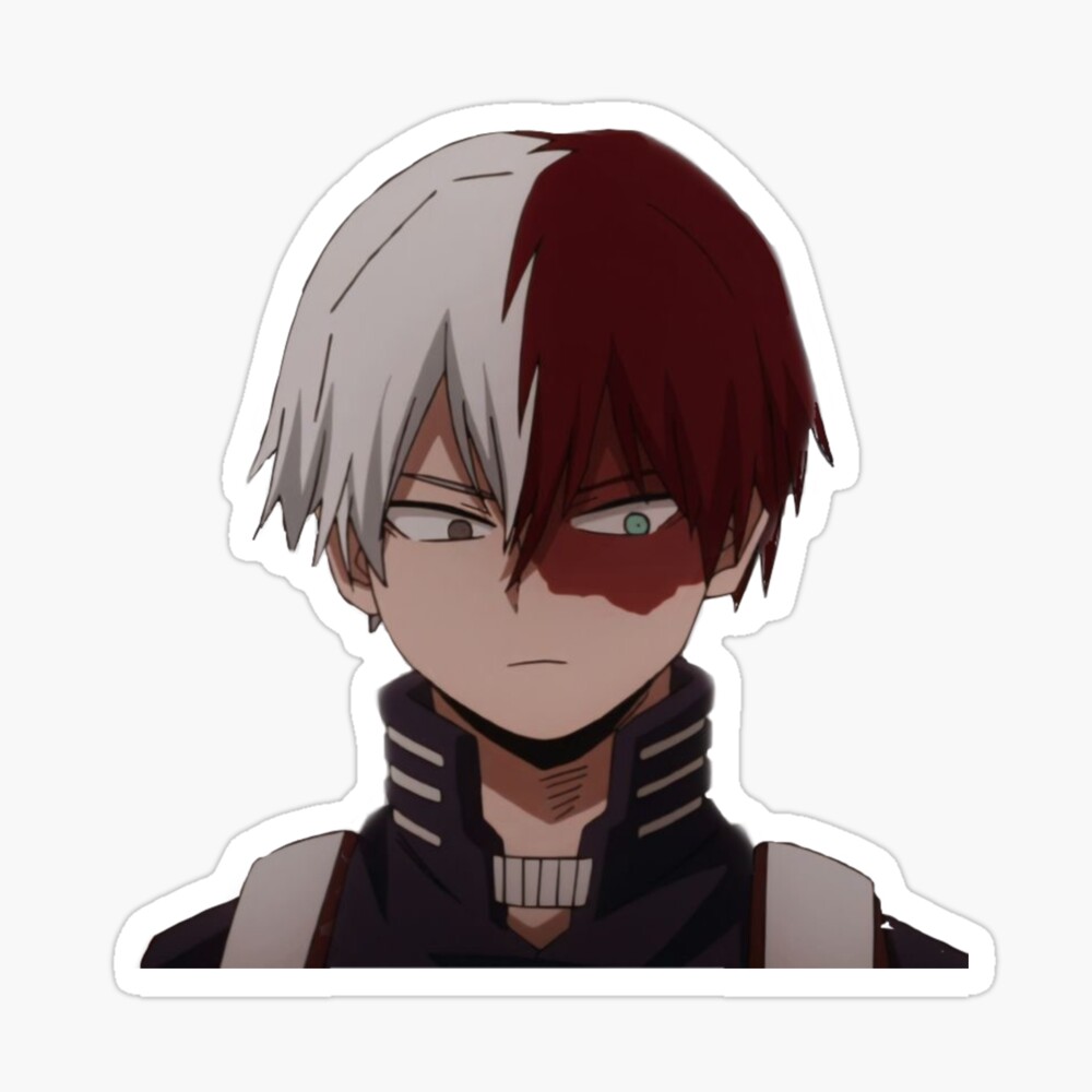 shoto todoroki my hero academia photographic print for sale by jdesignsxx redbubble