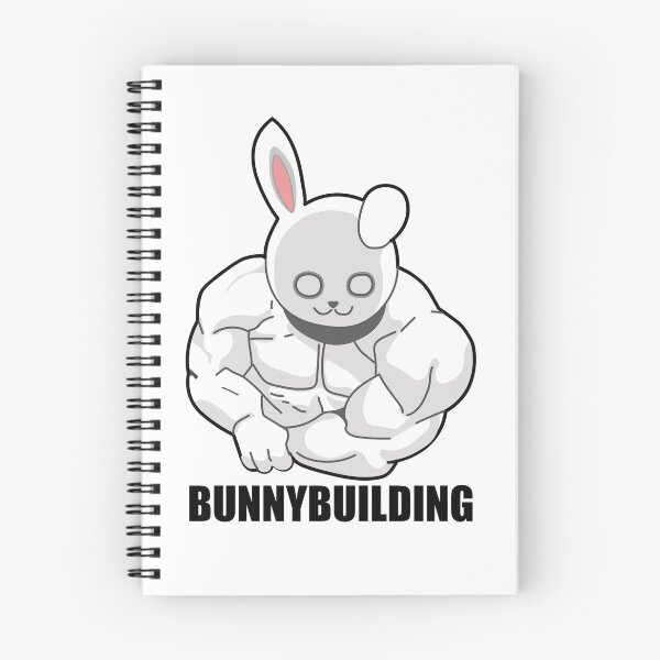 Item preview, Bunnybuilding Conejito de culturismo de Pascua designed and sold by DanielKiss02.