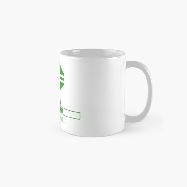 Loading my brain Classic Mug