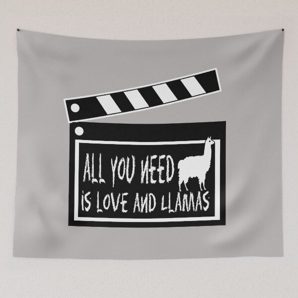 Item preview, All you need is love and Llamas designed and sold by JAZTshirt.