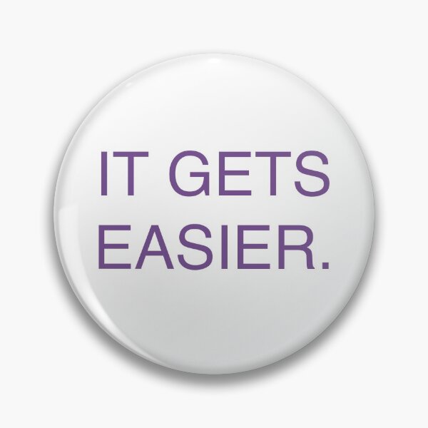 Item preview, It gets easier. designed and sold by despair-.