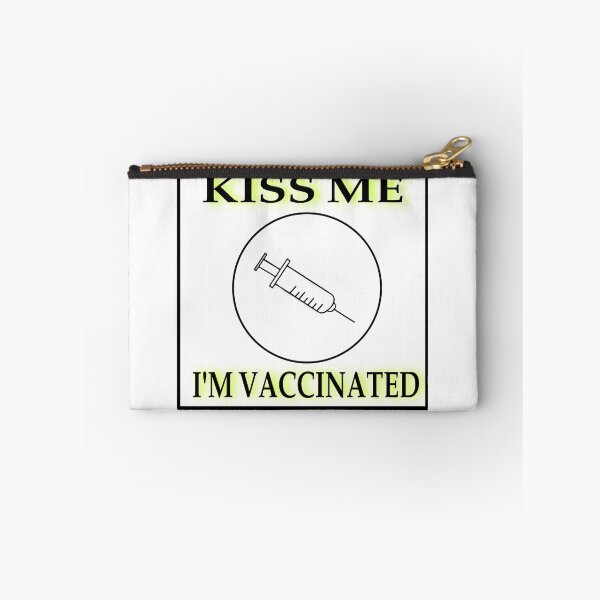 Item preview, COVID-19 ( KISS ME I’M VACCINATED ) design designed and sold by jlashop.