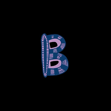 Artwork thumbnail, Initial Monogram B by Rajeev Singh