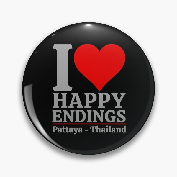 Item preview, I Love Happy Endings - Pattaya - Thailand designed and sold by Scubaloppy.