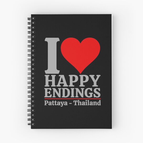 Item preview, I Love Happy Endings - Pattaya - Thailand designed and sold by Scubaloppy.