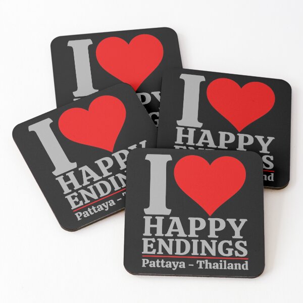 Item preview, I Love Happy Endings - Pattaya - Thailand designed and sold by Scubaloppy.