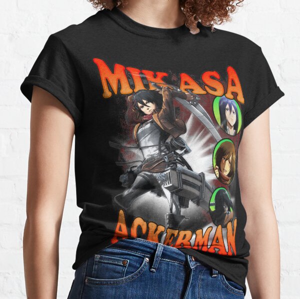 ATTACK ON TITAN SHINGEKI NO KYOJIN MIKASA ACKERMAN BOOTLEG VOL. 1 Classic T-Shirt
