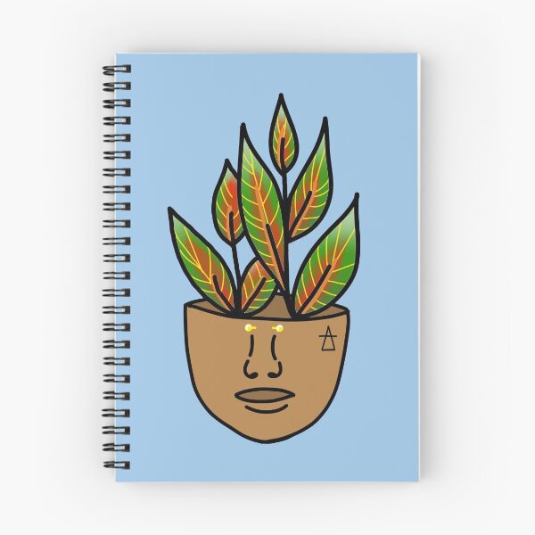 Item preview, PlantLover, Croton Petra, Plant Person With Face Tattoos, Blue designed and sold by 10pmCreations.
