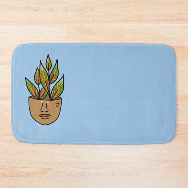 Item preview, PlantLover, Croton Petra, Plant Person With Face Tattoos, Blue designed and sold by 10pmCreations.