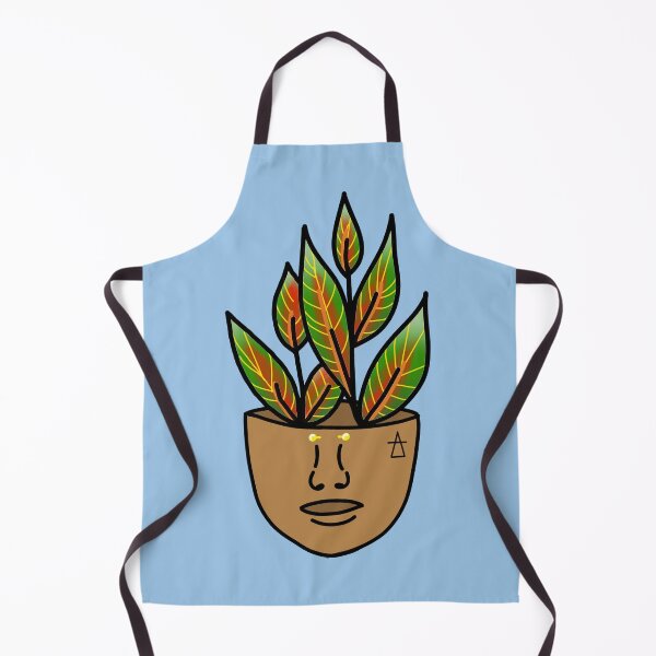 Item preview, PlantLover, Croton Petra, Plant Person With Face Tattoos, Blue designed and sold by 10pmCreations.