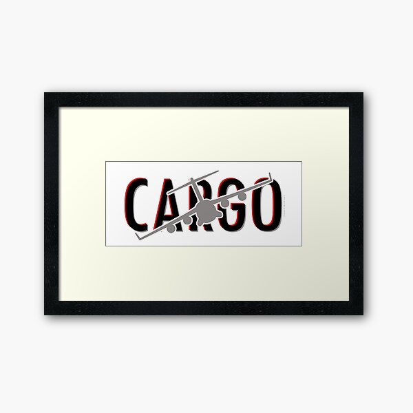 C-17 Cargo Framed Art Print