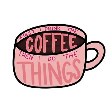 Imagen de la obra Taza de café de BlushRoseCo