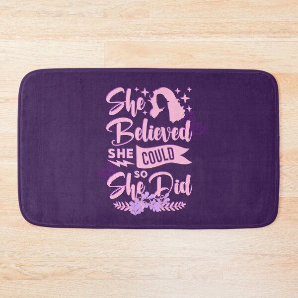 Item preview, She believed she could, so she did Women's Day Celebration Celebración del Día de la Mujer!! designed and sold by SoffyLee586.