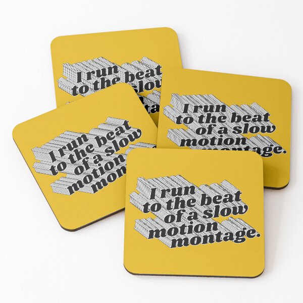 Item preview, I Run To The Beat of A Slow Motion Montage designed and sold by acquiesce13.