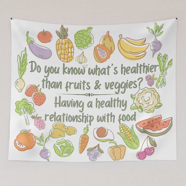 Item preview, Having a Healthy Relationship with Food designed and sold by ThoughtJumble.
