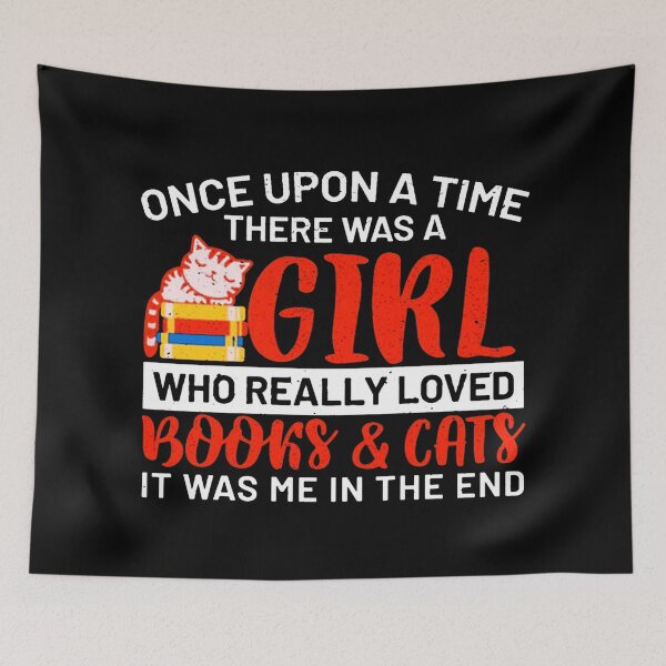 Item preview, A Girl Who Really Likes Books And Cats designed and sold by Jamesgonzalezt.
