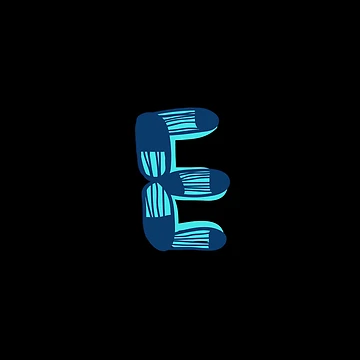 Artwork thumbnail, Initial Monogram E by Rajeev Singh