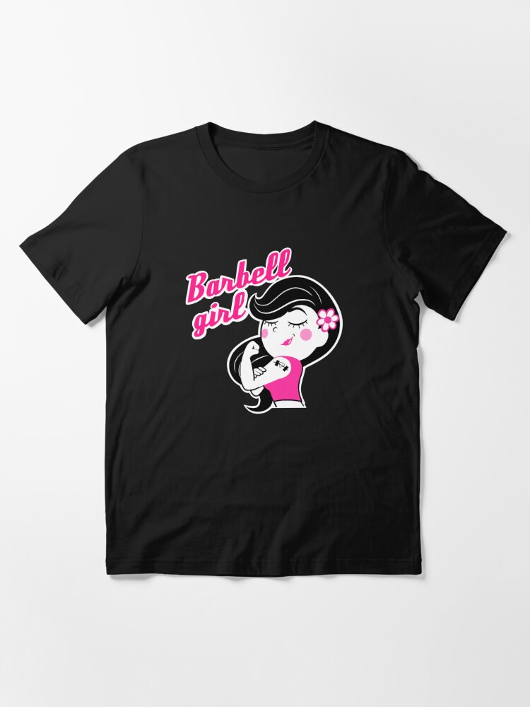 Barbell Love fitness girl Kids T-Shirt for Sale by Tim Addison