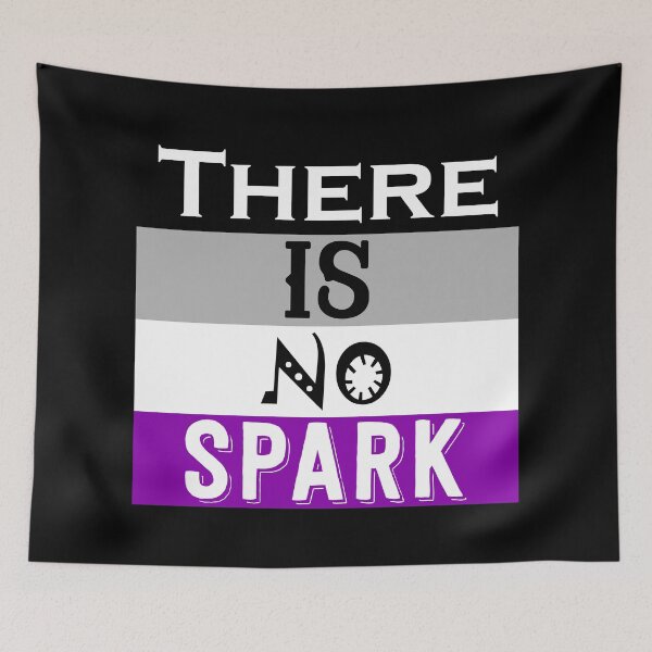 Item preview, Ace Flag - There Is No Spark - Asexual Flag designed and sold by FandomFindings.