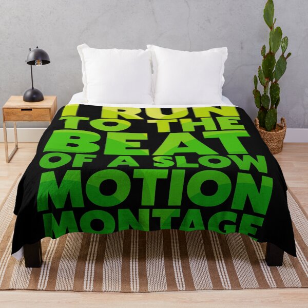 Item preview, I Run To The Beat of A Slow Motion Montage designed and sold by acquiesce13.