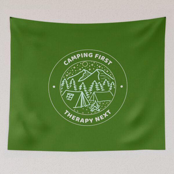 Item preview, Camping First - Therapy Next designed and sold by LidaRayArt.