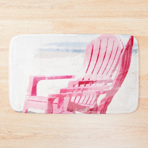 Item preview, Meet Me at the Beach Chairs on Sunny Coastal Seashore Artistic Rendering without Text designed and sold by nancyjcreates.