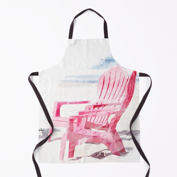 Item preview, Meet Me at the Beach Chairs on Sunny Coastal Seashore Artistic Rendering without Text designed and sold by nancyjcreates.