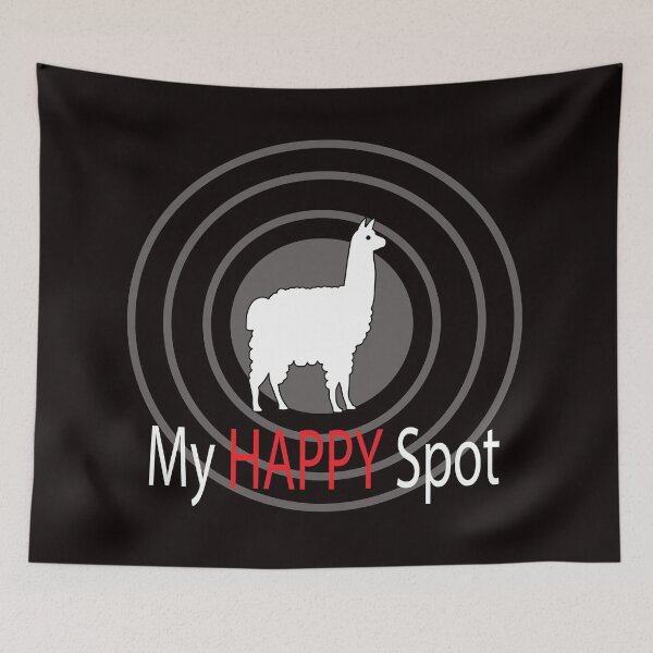 Item preview, My Happy Spot Llamas designed and sold by JAZTshirt.