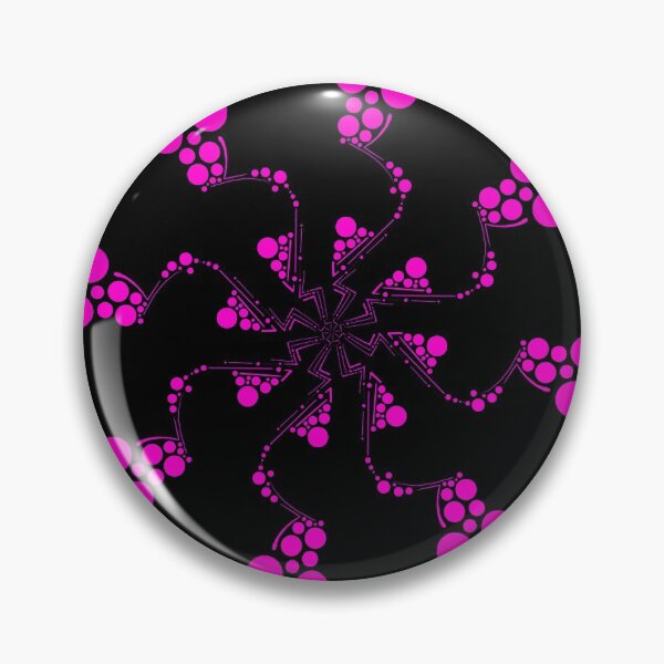Item preview, Hot Neon Pink Zig Zag Kaleidoscope designed and sold by that5280lady.
