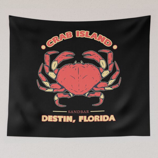 Item preview, Crab Island Destin Florida FL Sandbar Souvenir designed and sold by StefciaPiotrow.