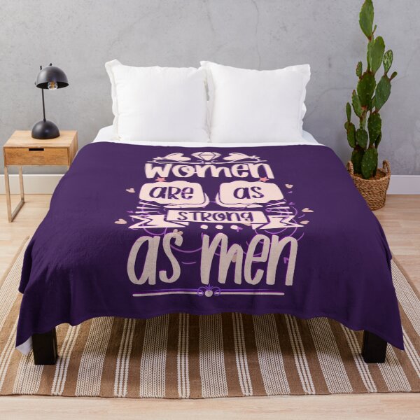 Item preview, Women are as strong as men  Women's Day Celebration  Celebración del Día de la Mujer!! designed and sold by SoffyLee586.