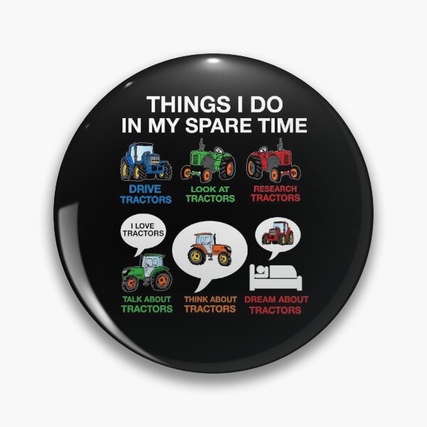 Item preview, 6 cosas que hago en mi tractor de tiempo libre designed and sold by BaseStore.