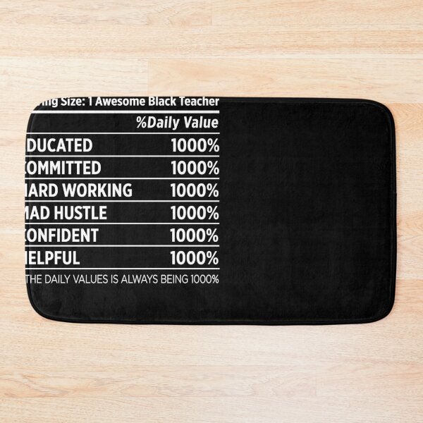 Item preview, Black Educator Nutrition designed and sold by UrbanApparel.