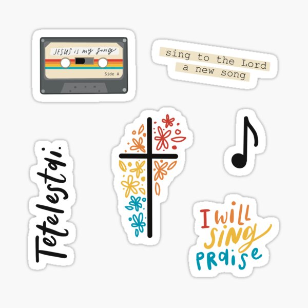 Song Stickers for Sale