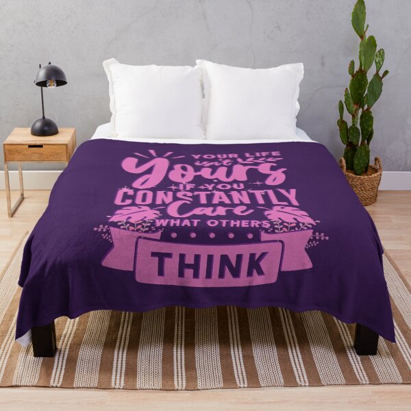 Item preview, Your life isn't yours if you constantly care what others think  Women's Day Celebration  Celebración del Día de la Mujer!! designed and sold by SoffyLee586.
