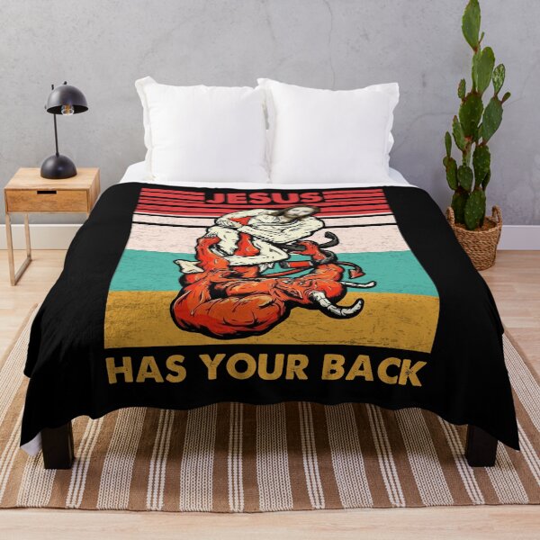 Item preview, Brazilian Jiu Jitsu Jesus Has Your Back Vintage designed and sold by BaseStore.