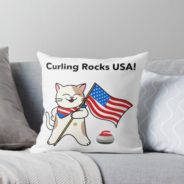 Item preview, Curling Rocks, USA designed and sold by VJKTees.