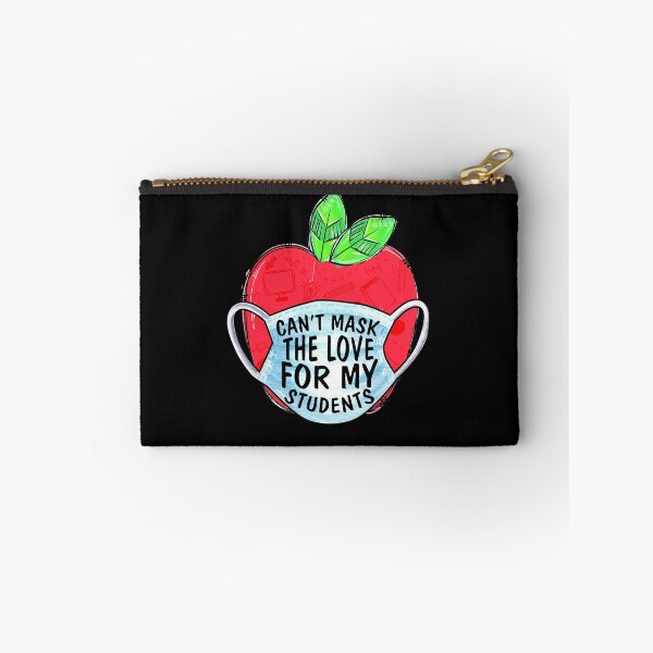 Item preview, Can't Mask My Love Of Teaching Back To School Teacher Apple Quarantined 2020 designed and sold by BaseStore.