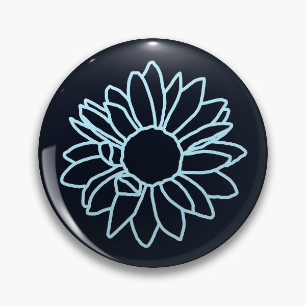 Item preview, SUNFLOWER (AQUA) designed and sold by handletteringem.