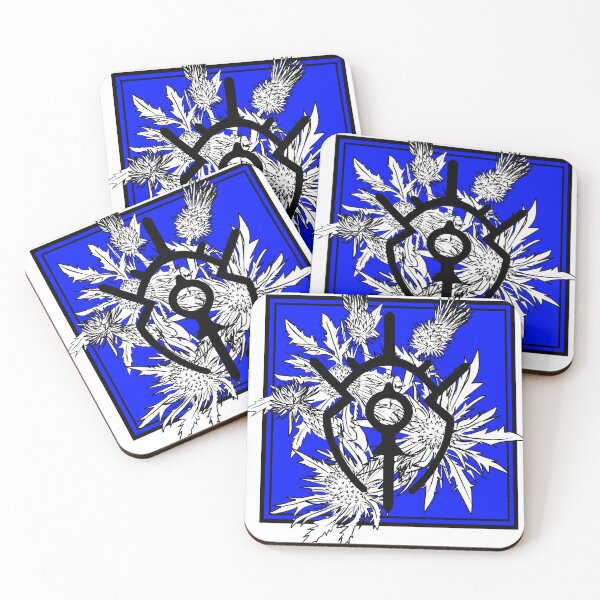 Item preview, blue thistle Felix Crest of Fraldarius designed and sold by naidaprimera.