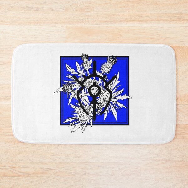 Item preview, blue thistle Felix Crest of Fraldarius designed and sold by naidaprimera.