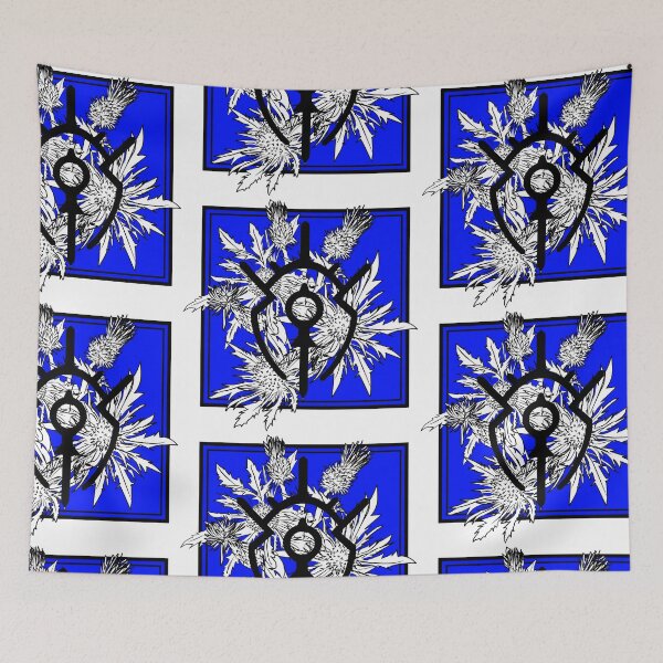 Item preview, blue thistle Felix Crest of Fraldarius designed and sold by naidaprimera.