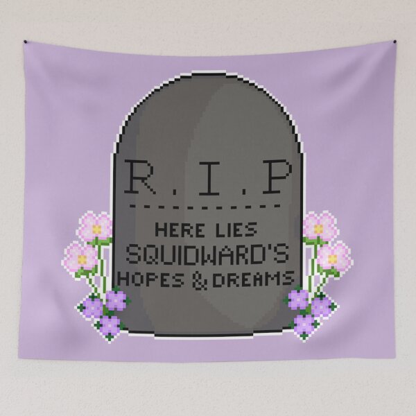 Item preview, R.I.P. Squidward designed and sold by emiface.