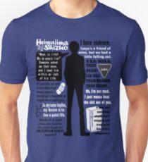 Heiwajima Shizuo Quotes Unisex T-Shirt
