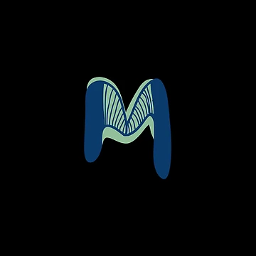 Artwork thumbnail, Initial Monogram M by Rajeev Singh