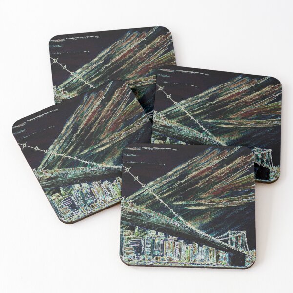 Item preview, The Manhattan Bridge in New York City designed and sold by OllyVArt.