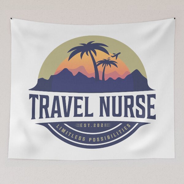 Item preview, Travel Nurse designed and sold by Nursebeyond.